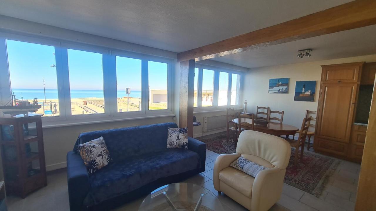 Residence Du Bord De Mer 9 Appartements Avec Une Vraie Vue Mer Le Tréport Εξωτερικό φωτογραφία